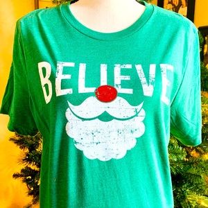 Bella Canvas Santa Believe